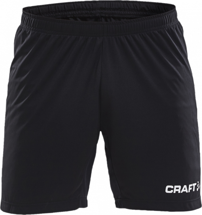 Craft - Progress Contrast Shorts Kids - Czarny & cerise