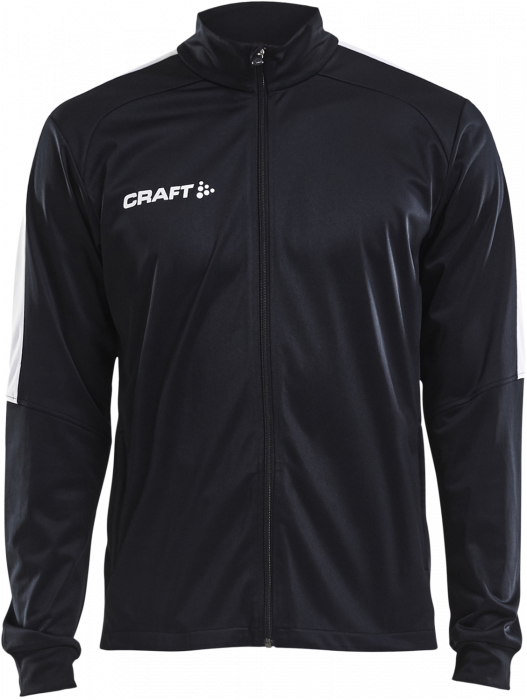 Craft - Progress Jacket Youth - Zwart & wit