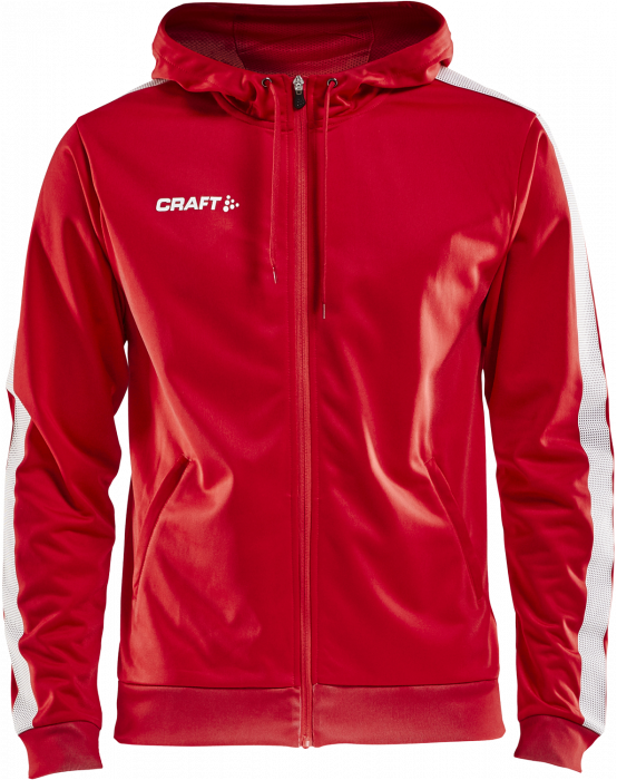 Craft - Pro Control Hood Jacket - Czerwony & biały
