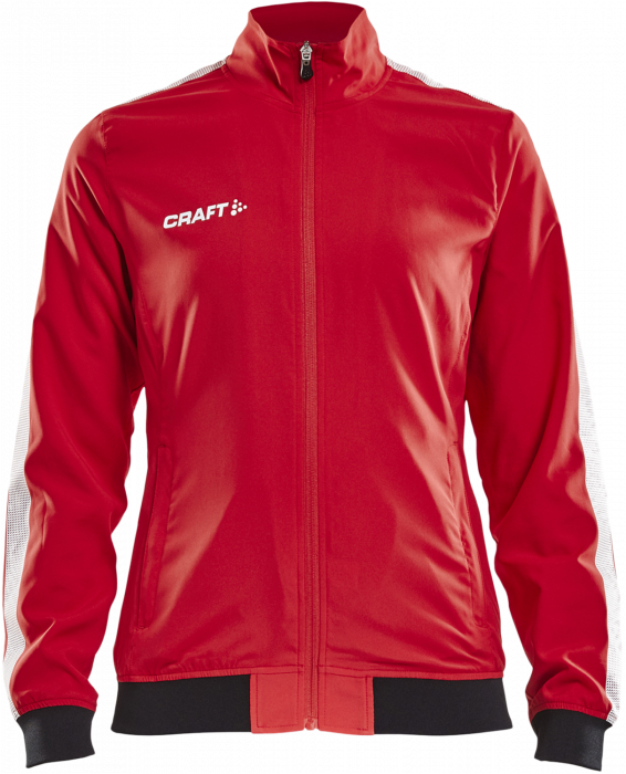 Craft - Pro Control Woven Jacket Women - Vermelho & branco