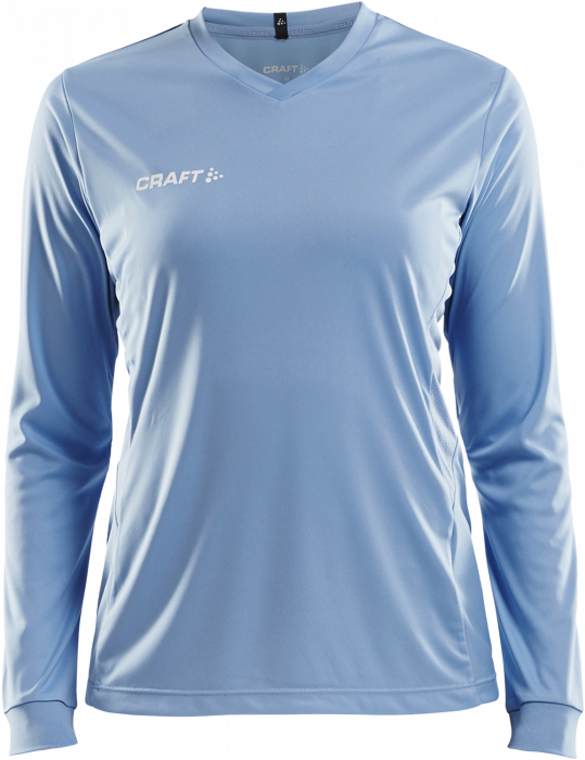 Craft - Squad Go Jersey Solid Ls Woman - Light blue