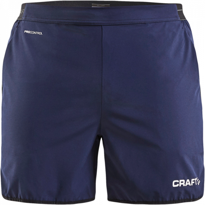 Craft - Pro Control Impact Short Shorts - Azul marino & blanco