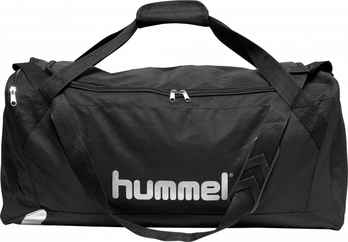 Hummel - Sports Bag Large - Negro & blanco