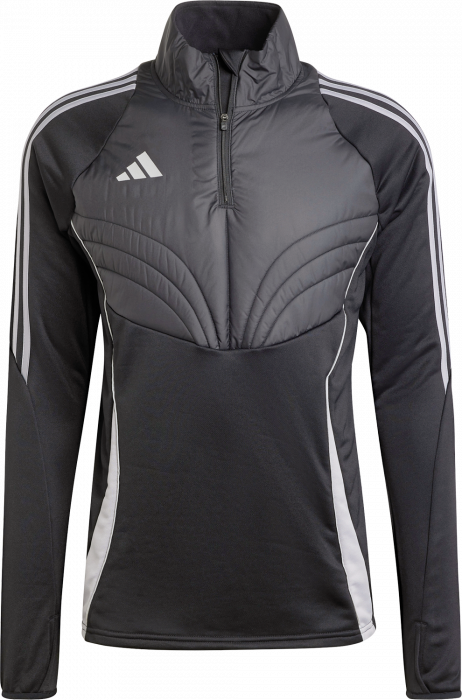 Adidas - Tiro24 Winter Half-Zip - Black & light onix