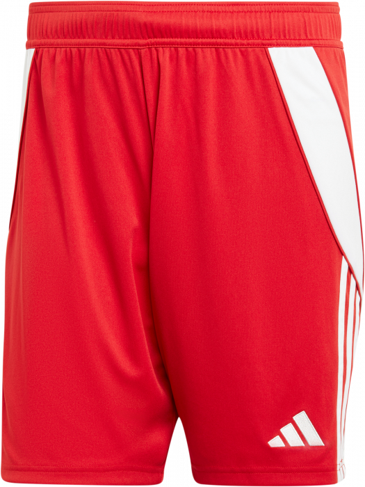 Adidas - Tiro 24 Shorts - Team Power Red & vit