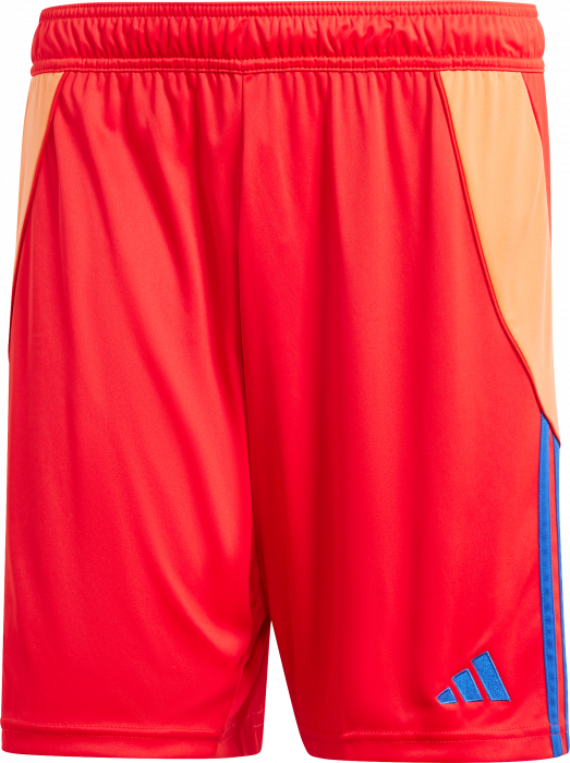 Adidas - Tiro 24 Shorts - Röd & royal blue