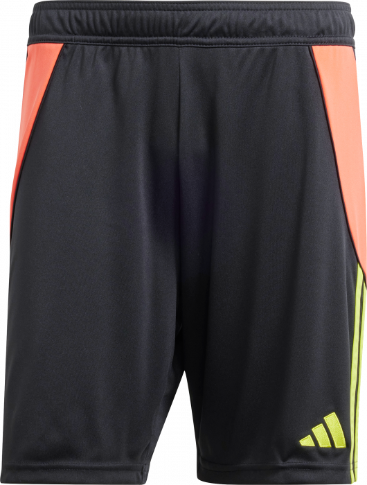 Adidas - Tiro 24 Shorts - Preto & solar yellow