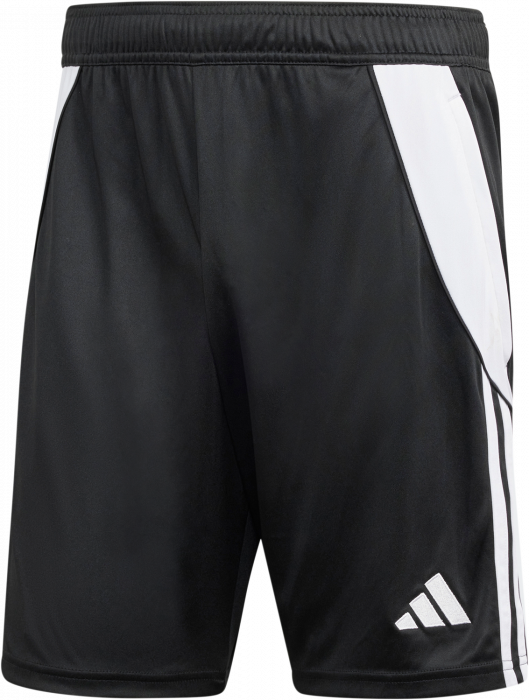 Adidas - Tiro24 Shorts With Pockets - Negro & blanco