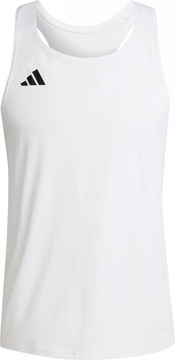 Adidas - Adizero Running Singlet - Blanc