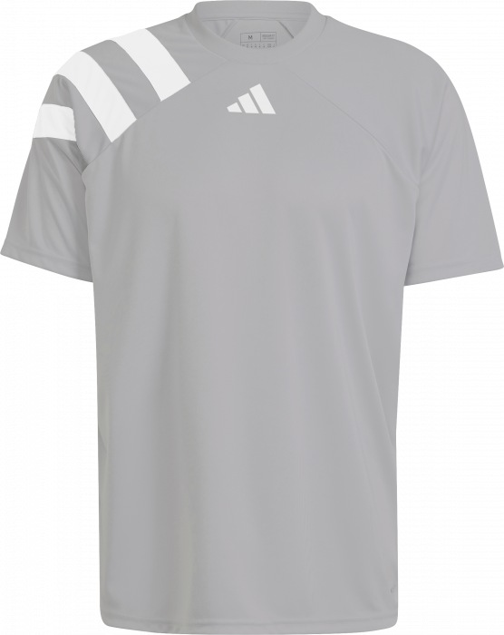Adidas - Fortore 23 Player Jersey - Team Light Grey & biały