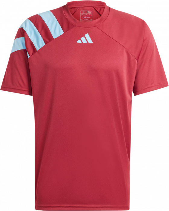 Adidas - Fortore 23 Player Jersey - Red & team light blue
