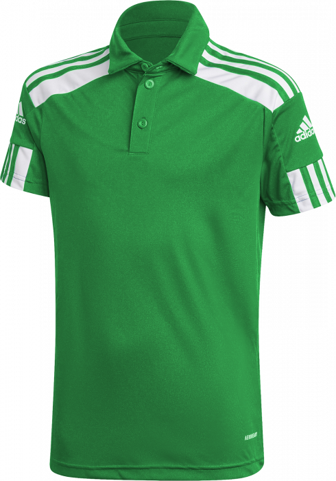Adidas - Squadra 21 Polo - Zielony & biały
