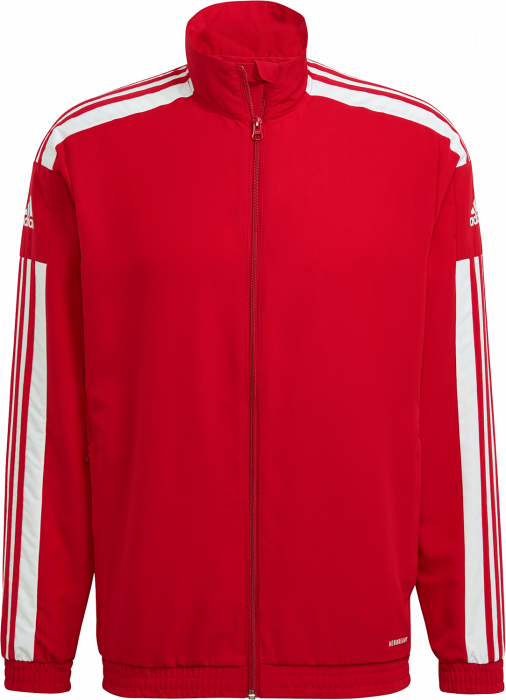 Adidas - Squadra 21 Presentation Jacket - Czerwony & biały