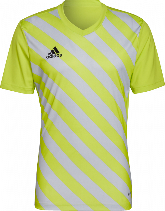 Adidas - Entrada 22 Stripet Jersey - Semi Sol & light grey