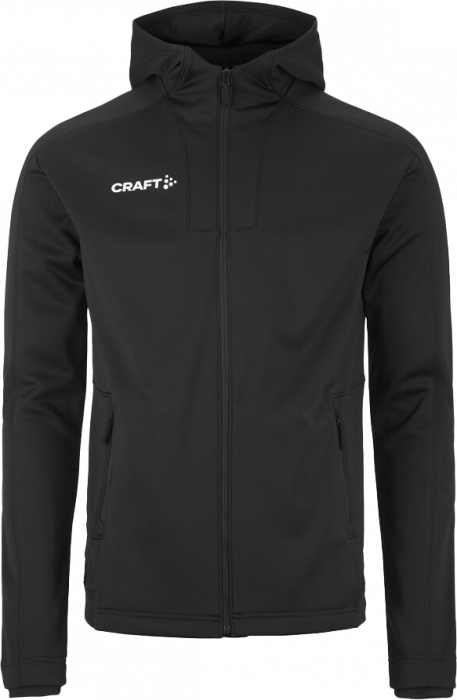 Craft - Evolve 2.0 Brushed Hood Jacket - Schwarz