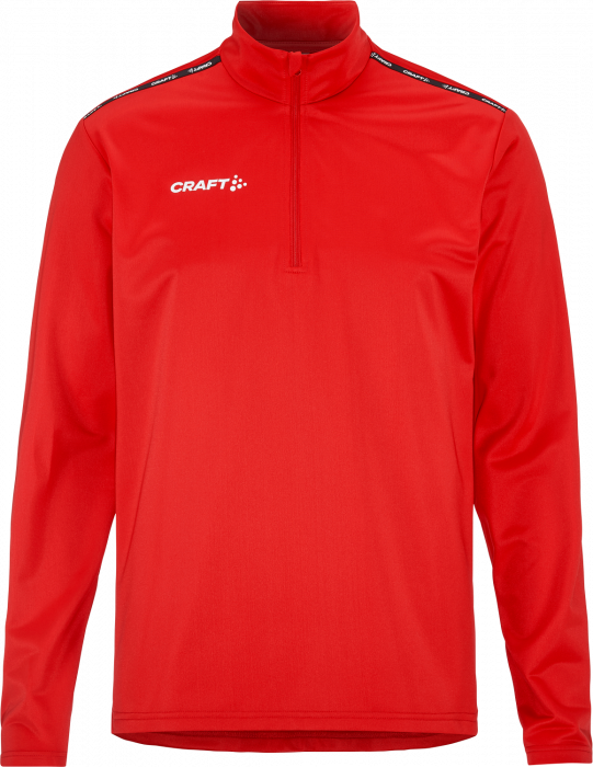 Craft - Squad Go Half Zip Training Top - Röd