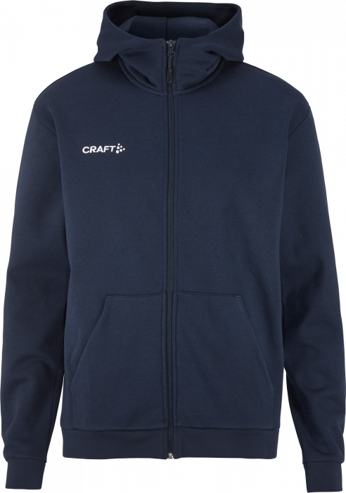 Craft - Community 2.0 Logo Fz Hoodie - Blu navy