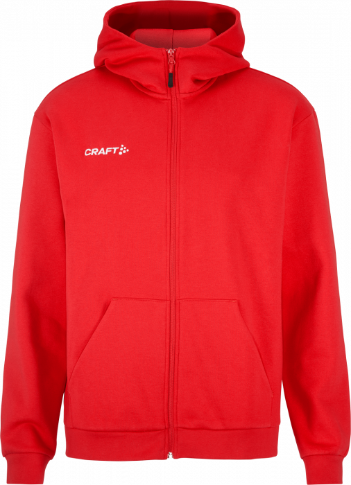 Craft - Community 2.0 Logo Fz Hoodie - Rouge