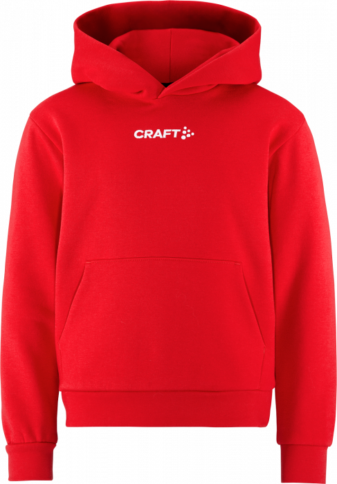 Craft - Community 2.0 Logo Hoodie Jr - Rot