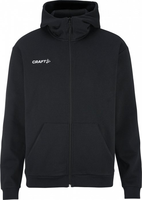 Craft - Community 2.0 Logo Fz Hoodie - Zwart