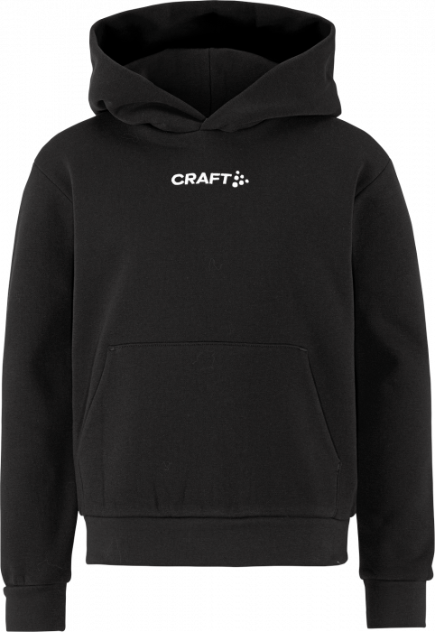 Craft - Community 2.0 Logo Hoodie Jr - Zwart