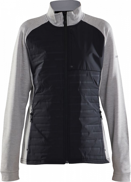 Craft - Adv Unify Hybrid Jacket Women - Grå Melange DK & nero