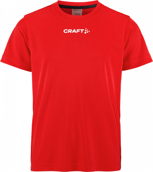 Craft - Squad Go Function Tee Jr - Rood