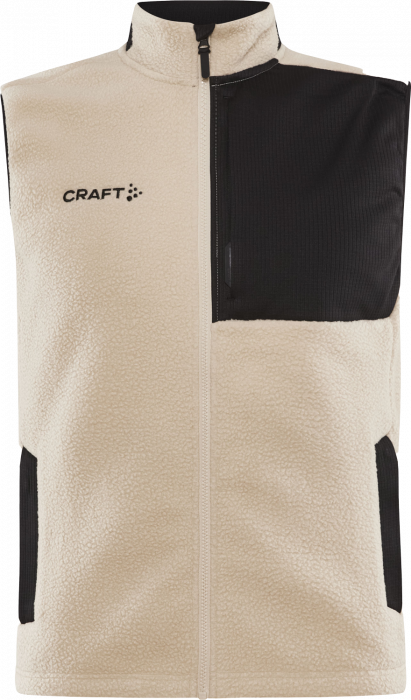Craft - Adv Explore Pile Fleece Vest Men - Ecro