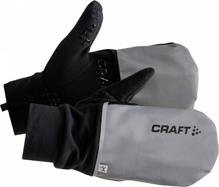 Craft - Hybrid Handske Med Refleks - Sort