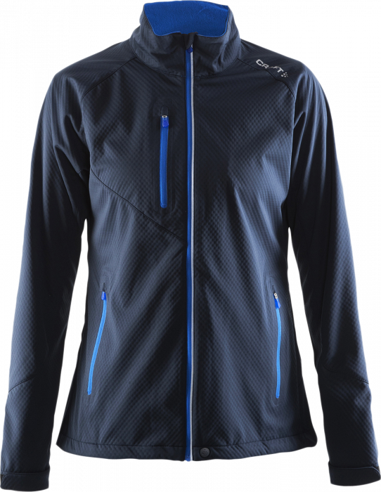 Craft - Bormio Soft Shell Jacket Women - Blu navy & sweden blue