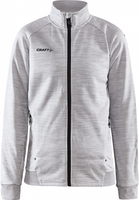 Craft - Adv Unify Zip Sweatshirt Woman - Melange grijs