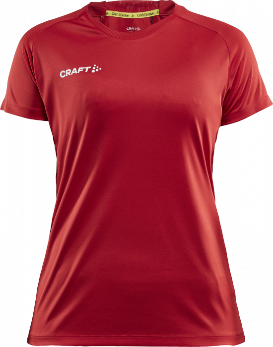 Craft - Evolve Trainings T-Shirt Woman - Rojo