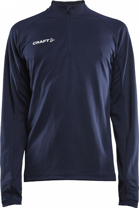 Craft - Evolve Shirt With Half Zip - Marineblau