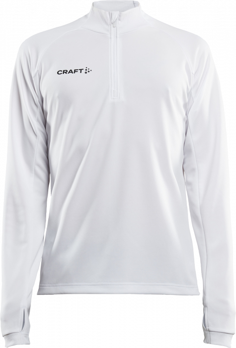 Craft - Evolve Shirt With Half Zip Junior - Branco