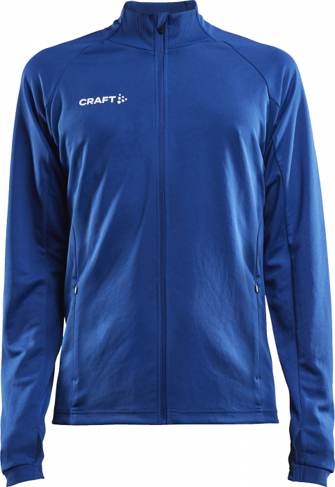Craft - Evolve Shirt W. Zip - Blue