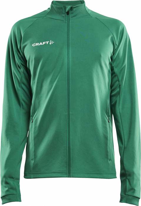 Craft - Evolve Shirt W. Zip Junior - Zielony
