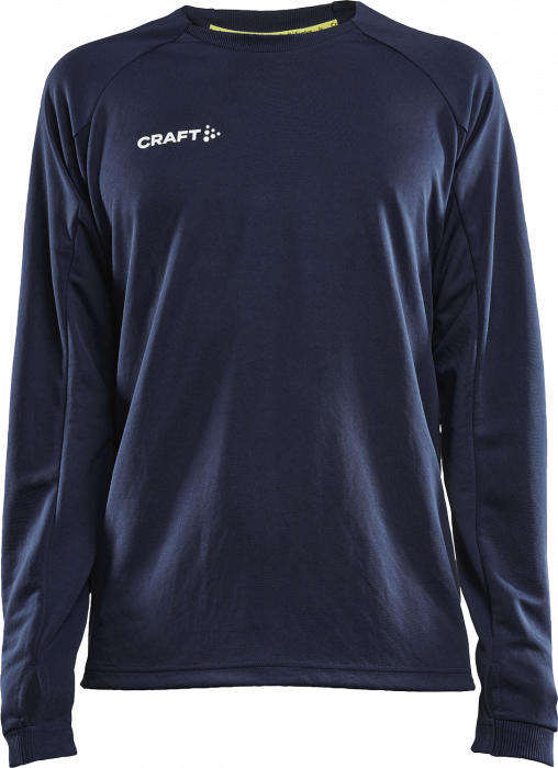 Craft - Evolve Langærmet Træningsstrøje Børn - Navy blå
