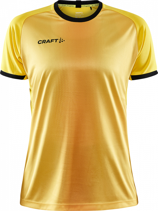 Craft - Progress 2.0 Graphic Jersey Women - Żółty & czarny