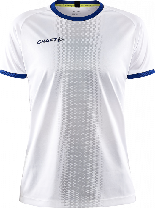 Craft - Progress 2.0 Graphic Jersey Women - Branco & azul