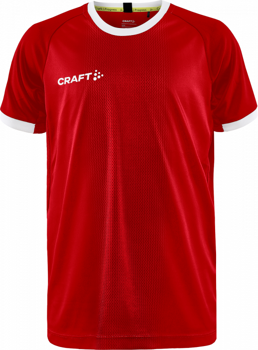 Craft - Progress 2.0 Graphic Jersey Men - Red & white