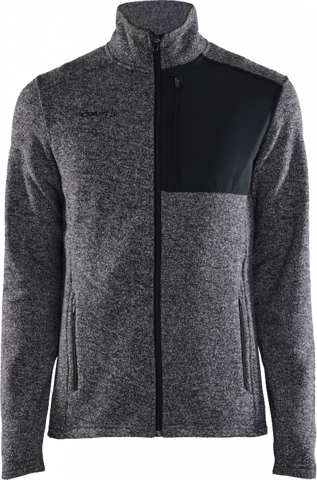 Craft - Adv Explore Heavy Fleece Jacket Men - Zwart