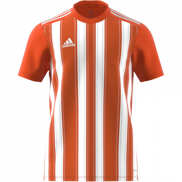 Adidas - Striped 21 Jersey - Orange & weiß