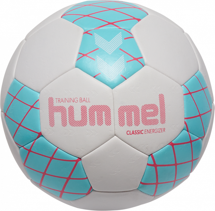 Hummel - Classic Energizer Handball - Light Blue & red