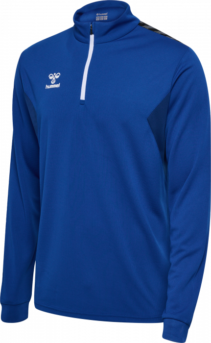 Hummel - Authentic Half Zip Sweatshirt - True Blue