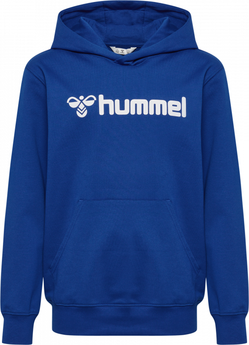 Hummel - Go 2.0 Logo Hættetrøje Børn - True Blue