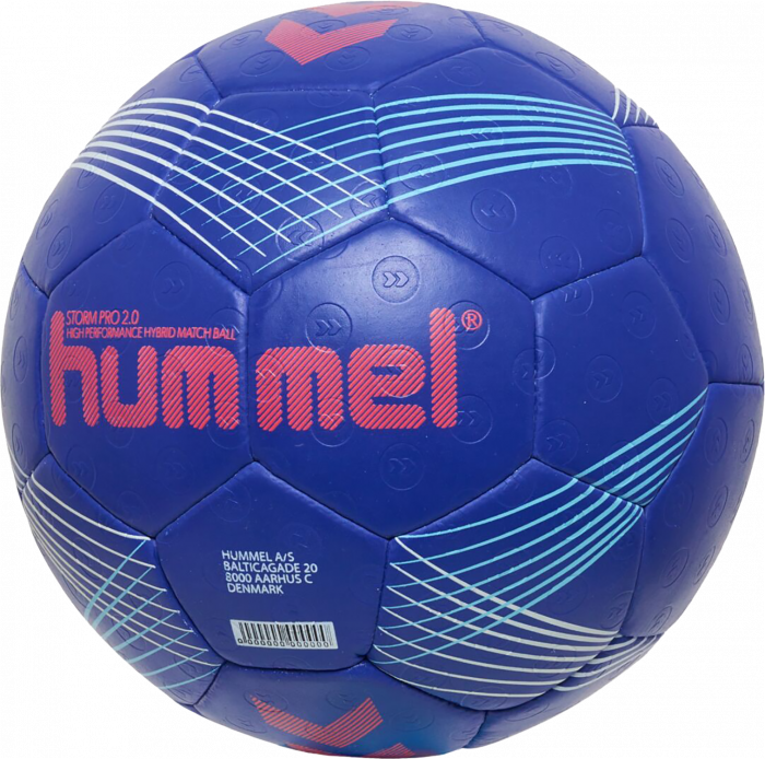 Hummel - Storm Pro 2.0 Handball - Blue & röd