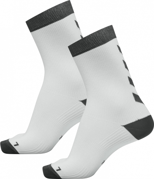 Hummel - Performance Sokker 2-Pack - White & asphalt