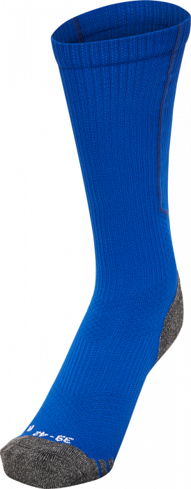 Hummel - Pro Training Socks High - True Blue & bianco