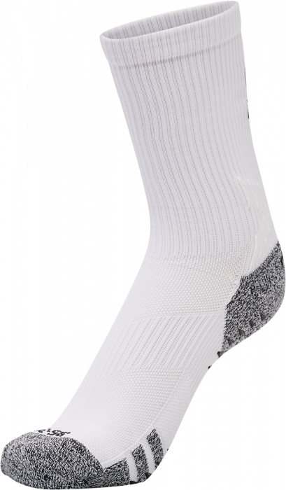Hummel - Pro Grip Socks - Weiß & schwarz