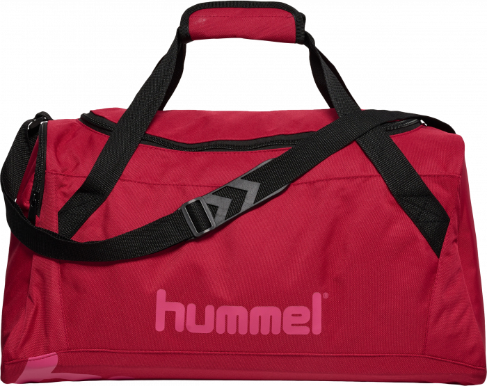 Hummel - Sportstaske Small - Biking Red & raspberry sorbet